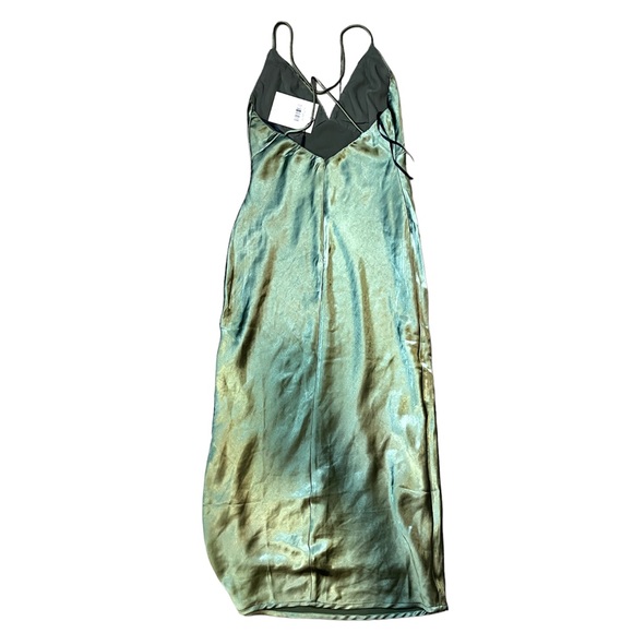 HELLO MOLLY TEXT ME LATER MIDI DRESS GREEN NEW WITH TAGS SIZE 4 - Picture 4 of 8